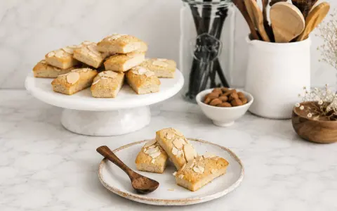 Délicieux financiers aux amandes, parfaits pour une recette gourmande.