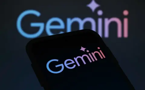 Logo Gemini na ekranie telefonu i w tle. Zastanawiasz się, gemini co to jest? To platforma do handlu kryptowalutami.