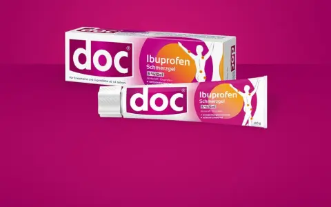 Doc Ibuprofen Schmerzgel: Hilft gegen den Schmerzkreislauf bei Entzündungen.