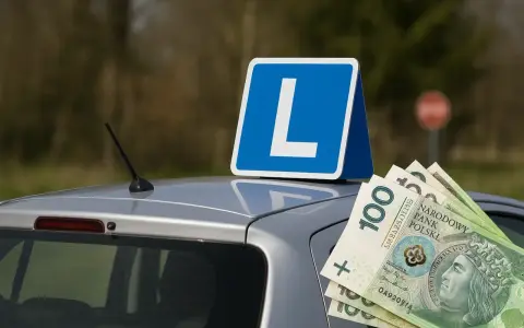 Znak "L" na dachu samochodu i polskie stuzłotówki. Czas na zdobycie prawa jazdy kat B!