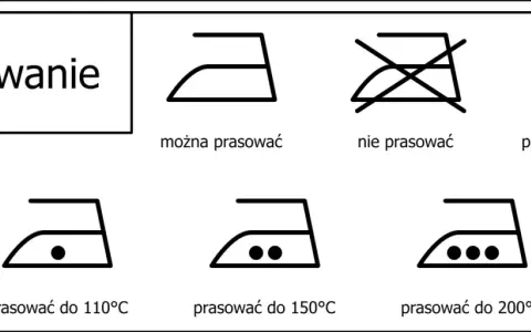 Co oznacza P na metce ubrania i jak uniknąć zniszczenia tkanin