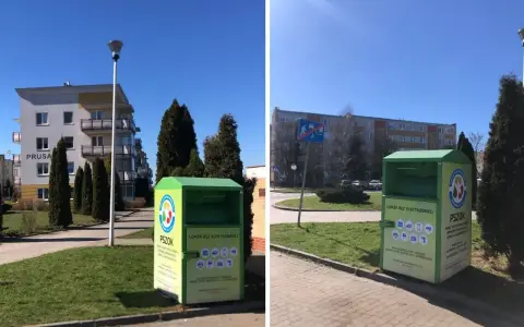 Zielony PSZOK, punkt selektywnej zbiórki elektrośmieci, to miejsce, gdzie wyrzucić kable i inne zużyte urządzenia.