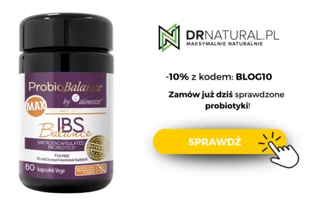 Szukasz probiotyków na helicobacter? ProBioBalance MAX to suplement diety z 4 szczepami bakterii, idealny do wsparcia organizmu. Zamów już dziś!