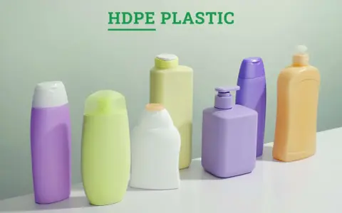 A collection of colorful bottles, made from high density polypropylene, stand ready for your favorite lotions and soaps.