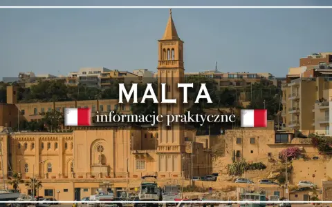 Malta: informacje praktyczne. Malowniczy widok na port i zabytkową architekturę, idealne miejsce na wakacje na Malcie.