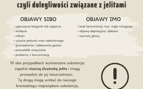 SIBO: Mgła mózgowa, lęk – czy jelita sterują psychiką?