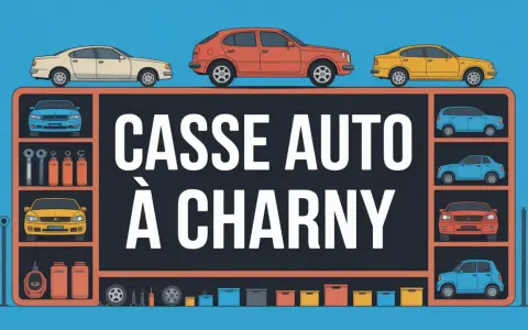 Pièces détachées casse auto : Économisez 70% et trouvez la bonne pièce