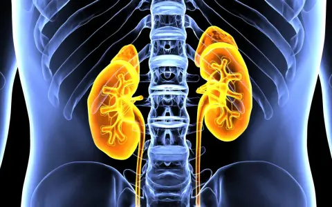 Anatomia nerek i kręgosłupa, ilustracja ukazująca kluczowe funkcje układu moczowego.