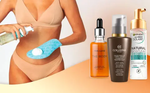 Scopri come funziona l'autoabbronzante con mousse e gocce magiche per un colorito naturale e luminoso.