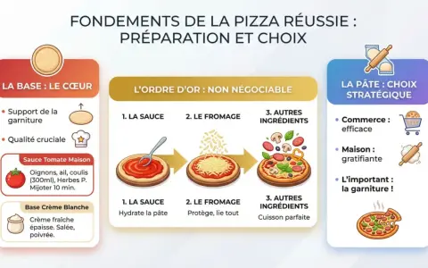 Maîtrisez la pizza maison : recette facile et astuces de pro