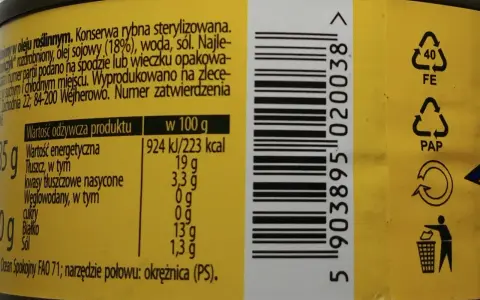 Ile kalorii ma tuńczyk w oleju roślinnym? Zaskakujące wartości!