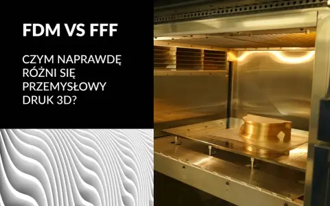 FDM vs FFF: Czym naprawdę różni się przemysłowy druk 3D? Wnętrze drukarki 3D z metalowym elementem.