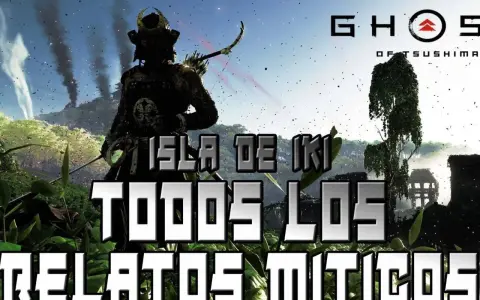 Samurái en la Isla de Iki, listo para desvelar todos los relatos míticos de Ghost of Tsushima.