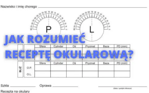 Zrozum receptę okularową: Sfera, Cylinder, PD poradnik eksperta