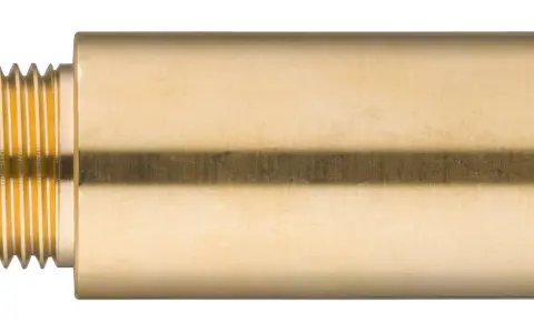 Rallonge 1/2 mâle femelle en laiton, pour extension de tuyauterie.