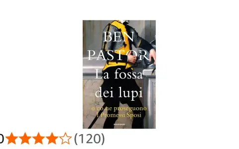 Copertina del libro "La fossa dei lupi" di Ben Pastor, con un uomo in armatura.