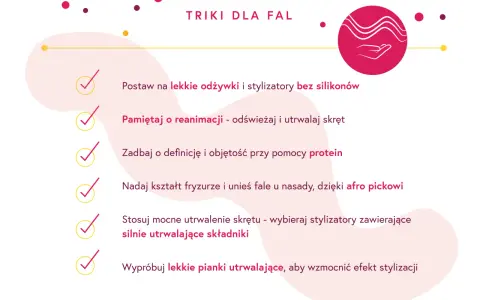 Porady dla fal typu skrętu włosów 2b: lekkie odżywki, proteinowe stylizacje, afro pick.