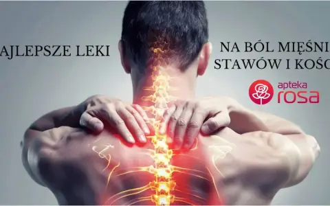 Mężczyzna odczuwa ból w kręgosłupie. Apteka Rosa oferuje najlepsze leki na ból stawów, mięśni i kości.