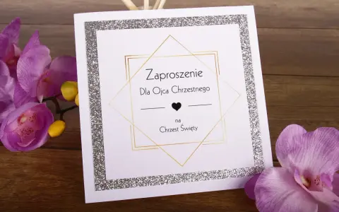 Jak wypisać zaproszenie na chrzest dla ojca chrzestnego z emocjami