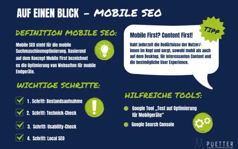 Mobile SEO: Wichtige Schritte & Tools für optimale Webseiten. Fokus auf Nutzererlebnis, Content & Technik für mobile Geräte.
