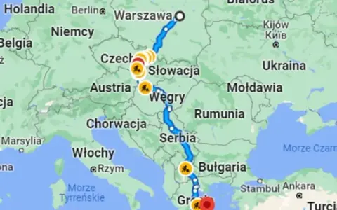 Najlepsza trasa do Grecji: uniknij korków i ciesz się widokami