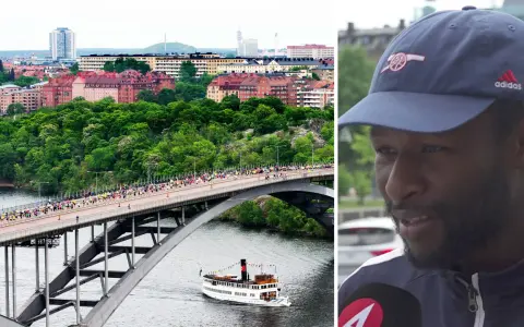 Stockholm Marathon: tusentals löpare korsar bron, en imponerande syn av stockholm marathon antal deltagare.