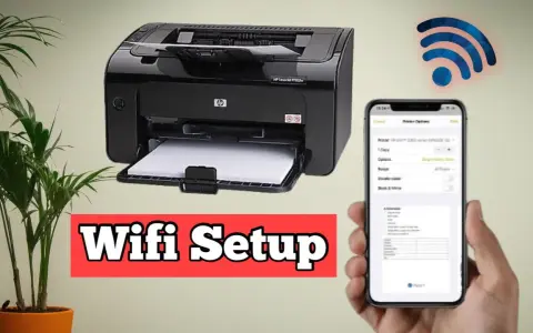 Jak łatwo podłączyć HP LaserJet P1102w do WiFi - proste kroki