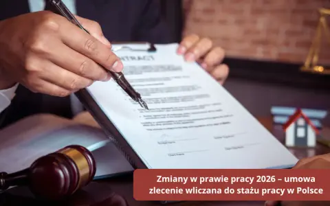 Umowa zlecenie w stażu pracy: Przełom 2026! Twoje nowe prawa