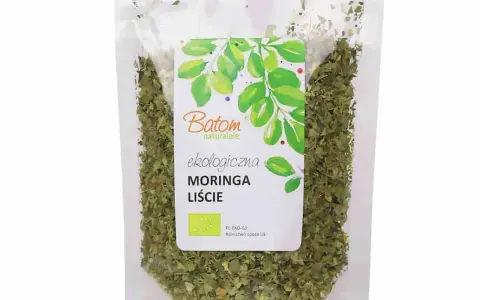 Ekologiczna moringa liście Batom. Dowiedz się, moringa co to za roślina i jakie ma właściwości.