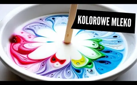 Eksperymenty z mlekiem: Magia nauki dla dzieci w domu!
