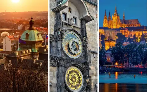 Praga nocą i za dnia: zamek, zegar astronomiczny i panorama miasta. Ciekawe ciekawostki o Czechach czekają!