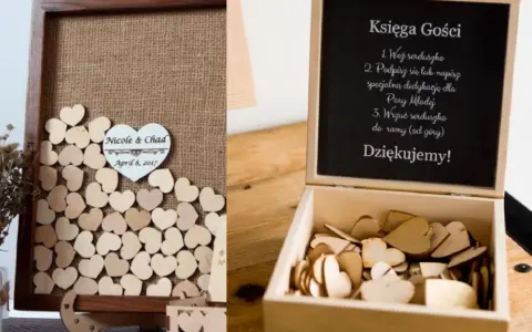 Ciekawe alternatywy zamiast księgi gości na weselu, które zachwycą