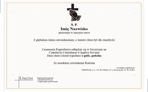 Jak sprawdzić datę pogrzebu w Szczecinie - ważne informacje i porady