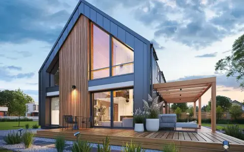 Dom z dachem dwuspadowym – zalety, projekty i inspiracje budowlane