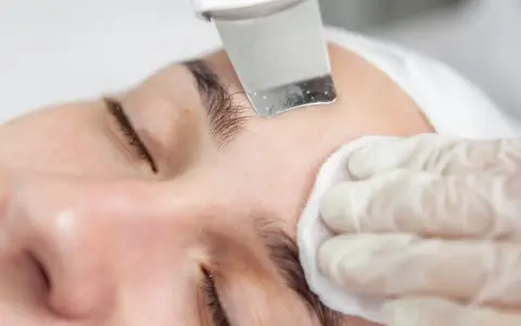 Peeling kawitacyjny usuwa zaskórniki, pozostawiając skórę gładką. Efekty widoczne od razu!