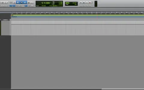 W programie Pro Tools widać ścieżkę click track z zaznaczonym metronomem i tempem 90 BPM.