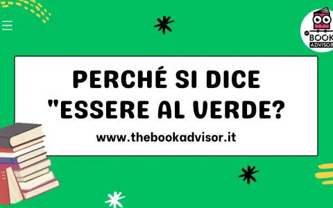 Perché si dice "essere al verde"? Un libro aperto con un gufo occhialuto spiega il significato di questa espressione.