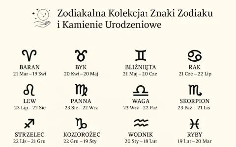 12 luty jaki to znak zodiaku? To Wodnik, którego symbol i daty 20 Sty-18 Lut widnieją na grafice.