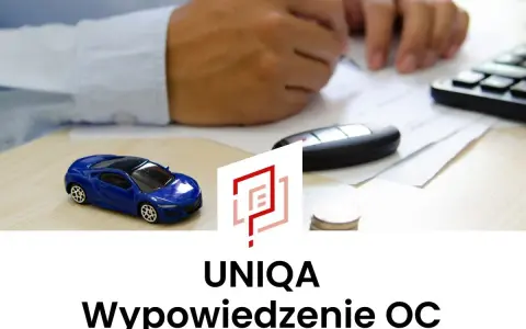 Ubezpieczenie samochodu? Zastanawiasz się nad wypowiedzeniem OC w UNIQA? Na zdjęciu kluczyki, autko i dokumenty.