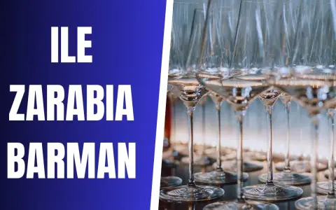 Ile zarabia barman w hotelu? Zaskakujące fakty o wynagrodzeniach