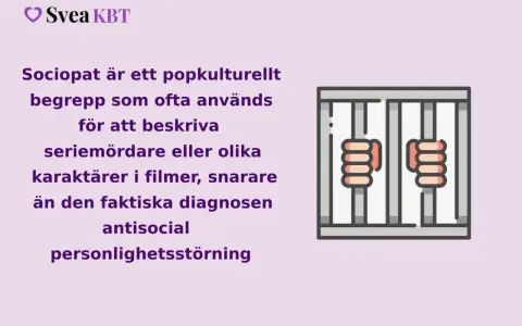 Text om sociopati som popkulturellt begrepp, inte diagnos. Bild på händer bakom galler, en metafor för att leva med en psykopat.