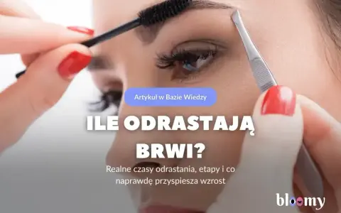 Kobieta pielęgnuje brwi pęsetą i szczoteczką. Dowiedz się, czy brwi odrastają i jak przyspieszyć ich wzrost.