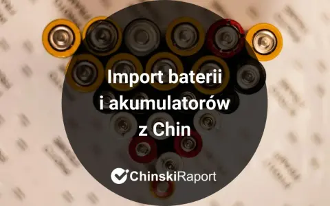 Cło na akumulatory z Chin. Widok z góry na baterie AA i AAA ułożone w okrąg.