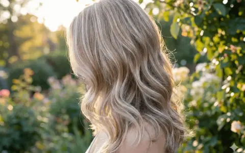 Kobieta z blond włosami w słońcu. Zastanawiasz się, jak często można nakładać toner na włosy, by utrzymać ten efekt?