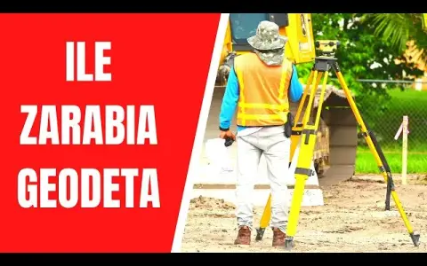 Ile zarabia geodeta po studiach? Zaskakujące fakty o wynagrodzeniach