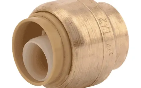 Bouchon 1/4 en laiton, un raccord de plomberie essentiel pour vos installations.