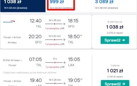 Lot do USA: Ile kosztuje i jak znaleźć najtańsze bilety?