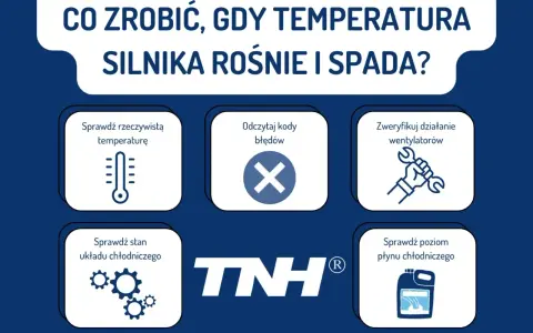 Gdy skacząca temperatura silnika jest problemem, sprawdź termometr, błędy, wentylatory, układ chłodzenia i poziom płynu.