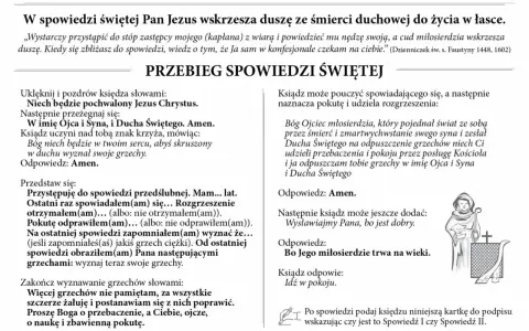 Modlitwa o dobrą spowiedź: tekst z instrukcją, jak przystąpić do sakramentu pokuty i pojednania.