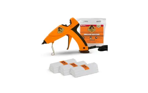 Gorilla hot glue gun and sticks. Wondering if hot glue will hold up outside? This kit might be the answer for your outdoor projects.